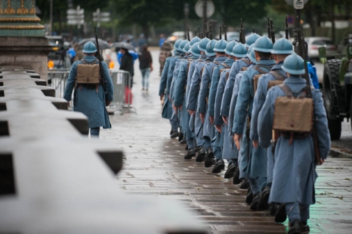 2014 – À l’occasion du centenaire de la Première Guerre mondiale, les Poilus sont mis à l’honneur.