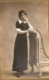 Portrait de Mina, en 1914