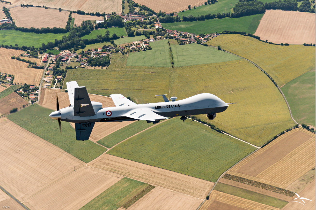 Le MQ-9 Reaper en vol, un drone aux multiples fonctions - Photos Futura