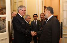 Le 8 janvier 2014, l’amiral Guillaud a reçu le ministre de la Défense afghan, le général Bismillah Khan Mohammadi. Cette rencontre était organisée à l’occasion de la commission mixte politico-militaire franco-afghane organisée à Paris. 