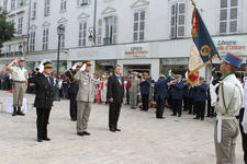 Le 6 septembre 2014, dans le cadre des commémorations du Centenaire de la Première guerre mondiale le général d’armée Pierre de Villiers, chef d’état-major des armées (CEMA), a présidé la cérémonie baptisée « 100 Villes, 100 Héros, 100 Drapeaux » dans la ville d'Orléans.