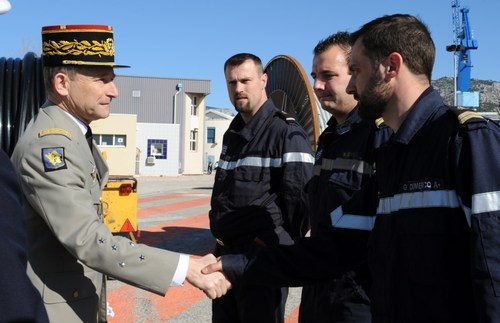 Les chefs d’état-major se réunissent à Toulon et saluent le déploiement Jeanne d’Arc 