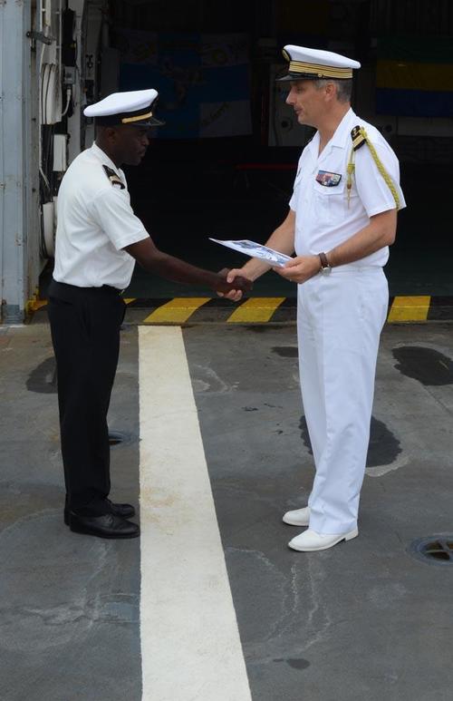 Instruction opérationnelle au profit de la marine gabonaise (2)