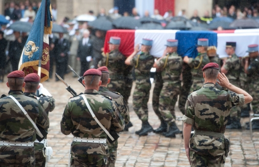 Cérémonie d’hommage aux sept soldats morts en Afghanistan (16)