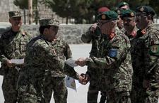 Poursuite de la formation des officiers afghans (1)