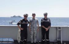  Le 30 avril 2013, profitant de leur croisement au large de l’Arabie, le bâtiment de commandement et de ravitaillement (BCR) Somme, déployé dans le cadre de la CTF 150 depuis le 14 avril, et la frégate Port Victoria, bâtiment amiral de la CTF 151, ont effectué une rencontre à la mer. 