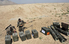 Afghanistan : destruction de munitions