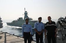 OEF : interaction du Jean Bart avec la marine royale omanaise
