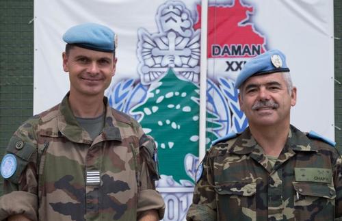 Liban : Visite du général Chapa, commandant le secteur Est de la FINUL