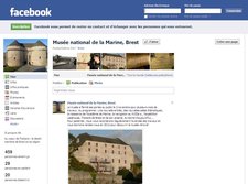 Page Facebook du musée national de la Marine à Brest
