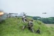 Les tirailleurs de la 3e compagnie du 1er RTir effectuent  un tir de missile d'infanterie léger anti-char (MILAN).  