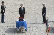 François Hollande rend hommage aux 4 soldats morts pour la France le 9 juin 2012 - Crédits : CCH Z. Boncourre / SIRPA Terre