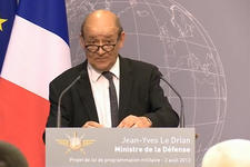 LPM : discours du ministre de la Défense (vidéo)